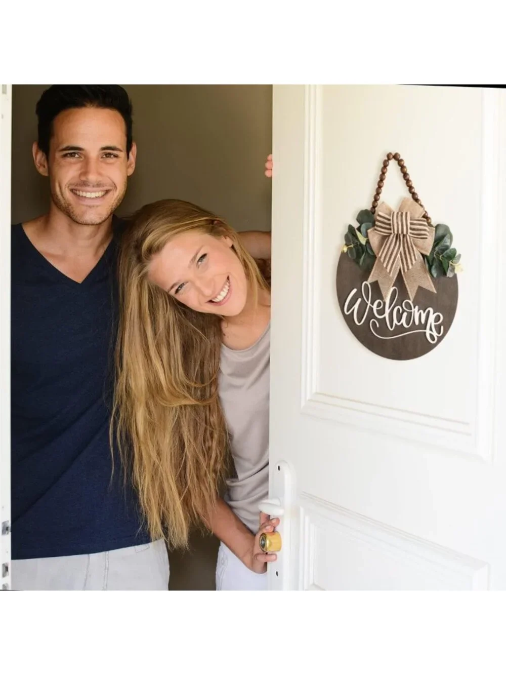 Seasonal Welcome Sign for Front Door - 12